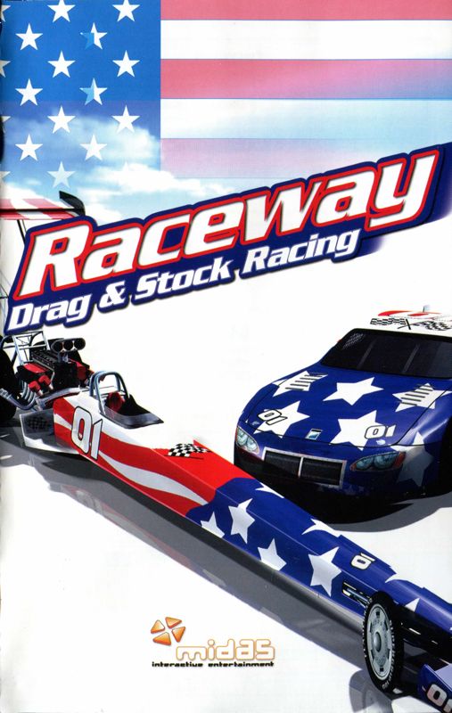Manual for Drag & Stock Racer (PlayStation 2): Front