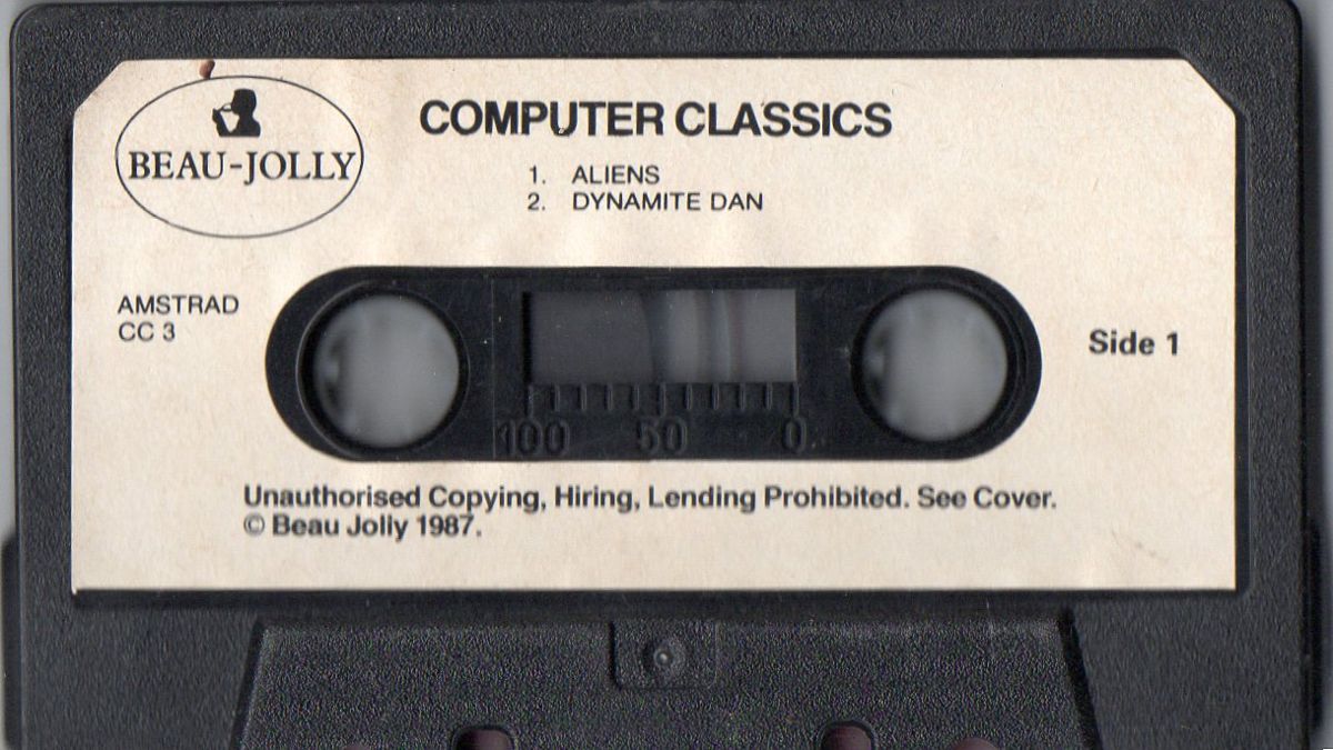 Media for Computer Classics (Amstrad CPC)