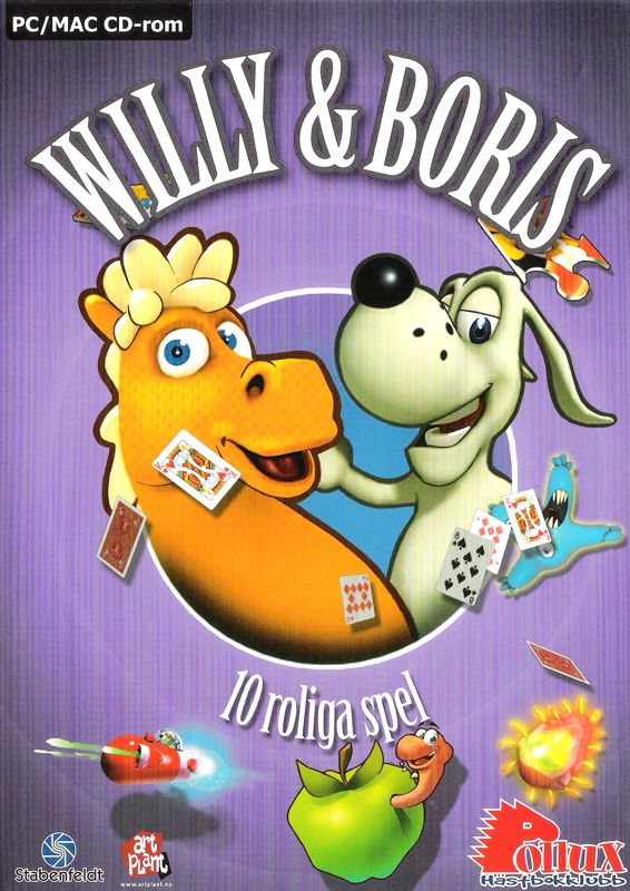 Front Cover for Willy & Boris: 10 Fun Games (Macintosh and Windows)