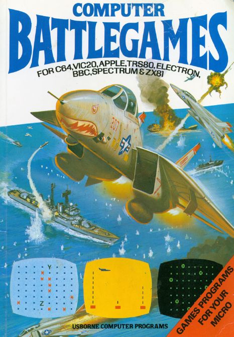 Front Cover for Computer Battlegames (Apple II and BBC Micro and Commodore PET/CBM and TRS-80 and VIC-20 and ZX Spectrum and ZX81)