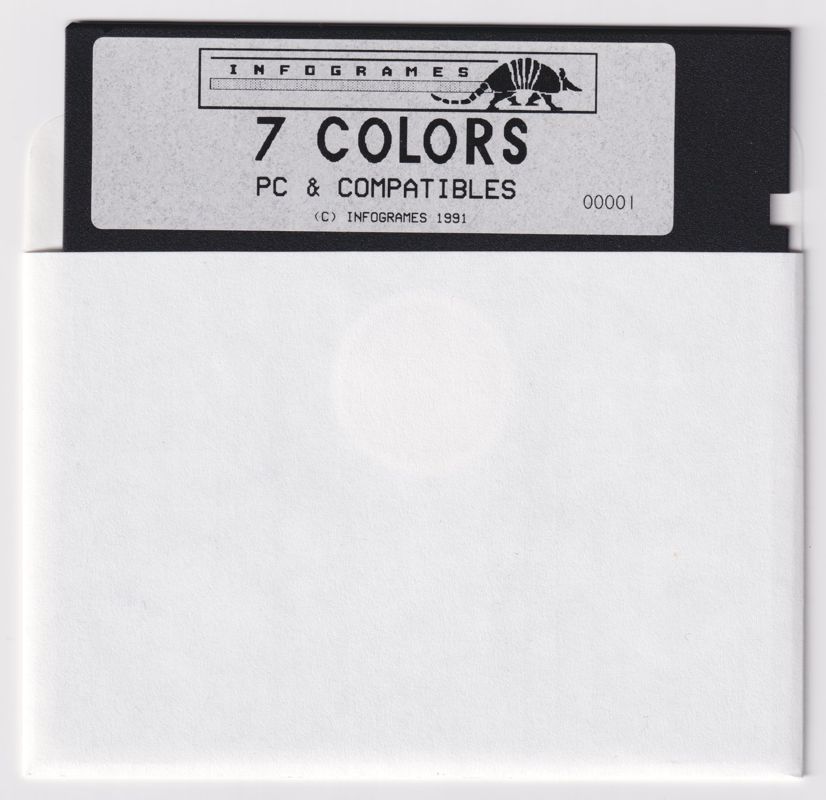 Media for 7 Colors (DOS) (5.25" Floppy disk release)