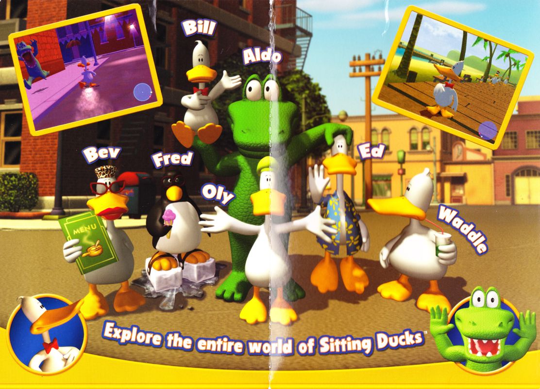 Sitting Ducks Cover Or Packaging Material MobyGames