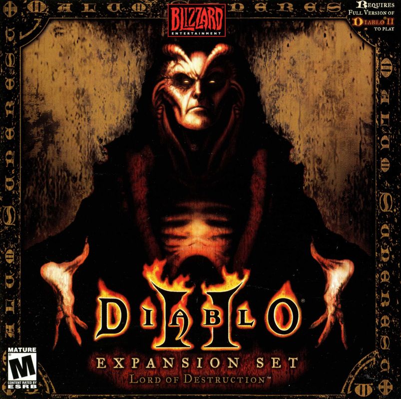 Other for Diablo II: Lord of Destruction (Macintosh and Windows): Jewel Case - Front