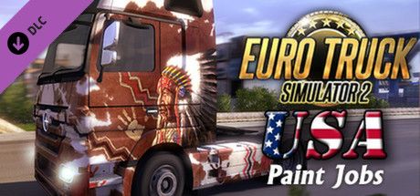 Front Cover for Euro Truck Simulator 2: USA Paint Jobs Pack (Linux and Macintosh and Windows) (Steam release)