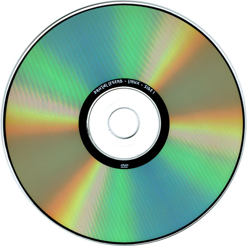 Media for Brütal Legend: Limited Edition (Linux): DVD - Side 1