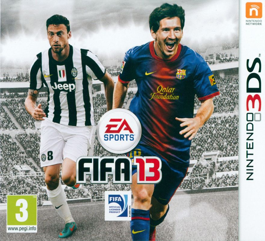 Front Cover for FIFA Soccer 13 (Nintendo 3DS)