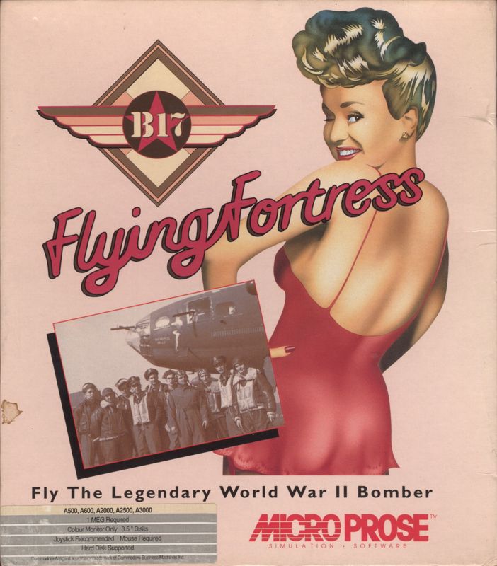 Front Cover for B-17 Flying Fortress (Amiga)