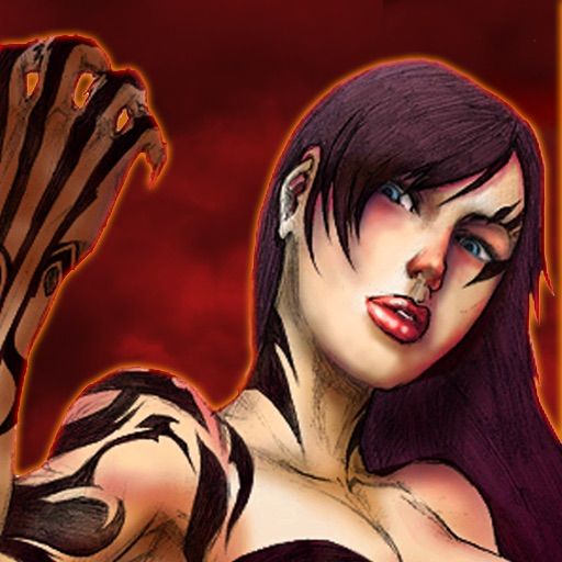 Front Cover for Tehra: Dark Warrior (iPad and iPhone)