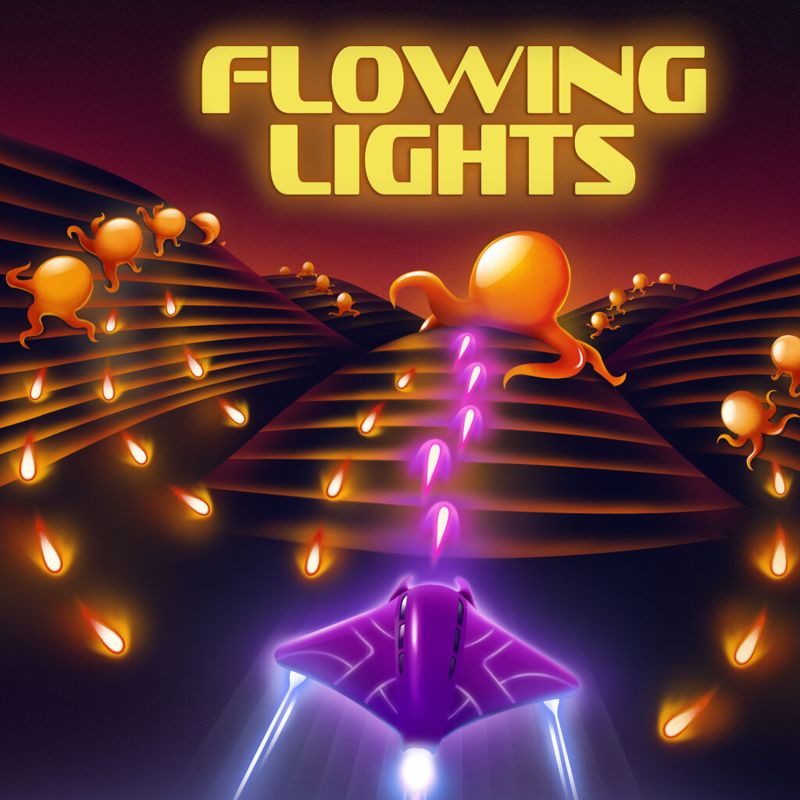 Front Cover for Flowing Lights (Nintendo Switch) (download release)