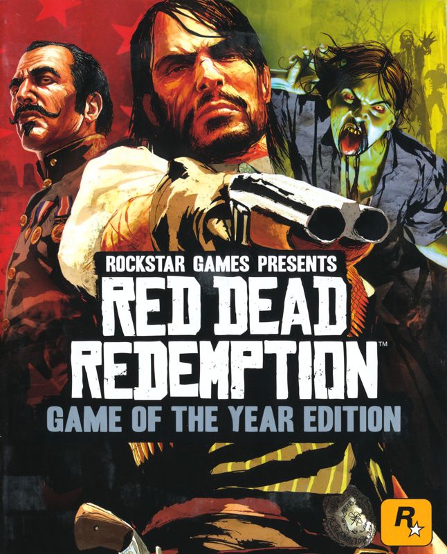 Manual for Red Dead Redemption: Game of the Year Edition (PlayStation 3): Front