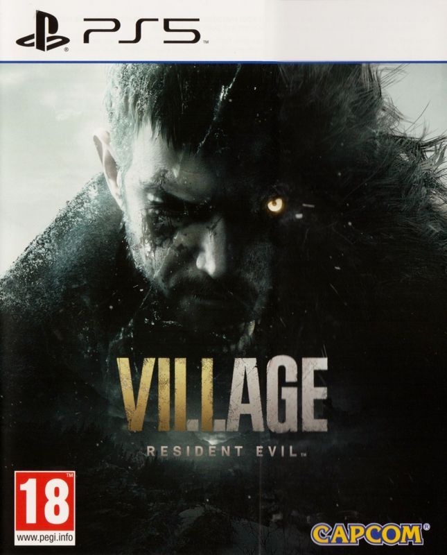 Other for Resident Evil: Village (PlayStation 5) (Transparent Sleeve with Lenticular Card ): Keep Case - Front