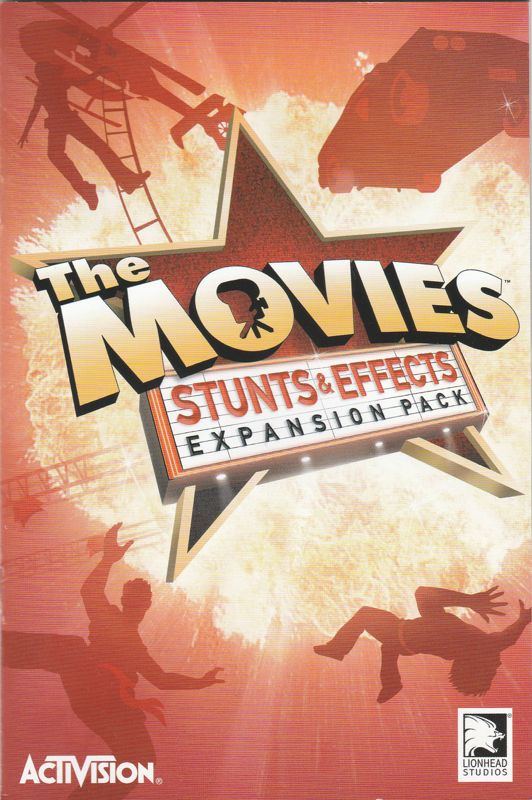 Manual for The Movies: Stunts & Effects (Windows): Front