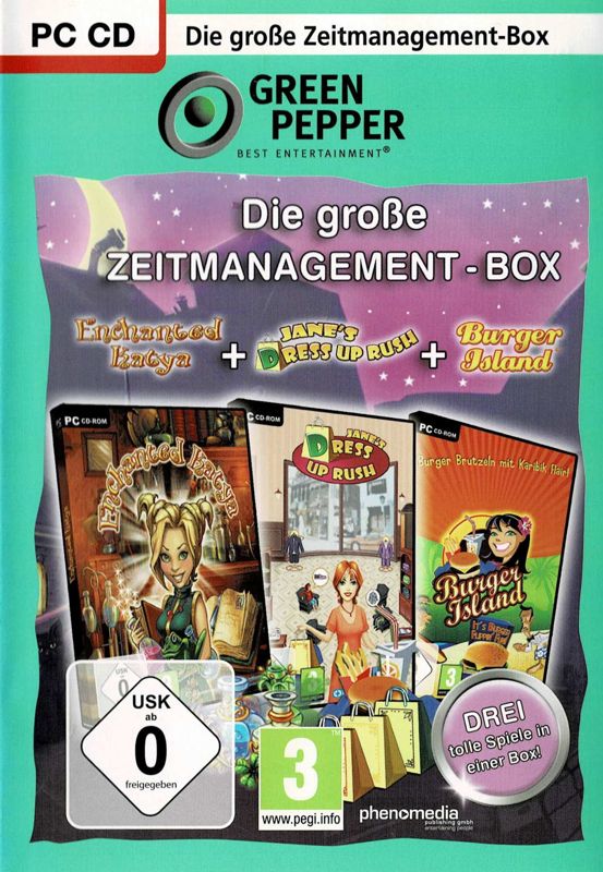 Front Cover for Die große Zeitmanagement-Box (Windows) (Green Pepper release)