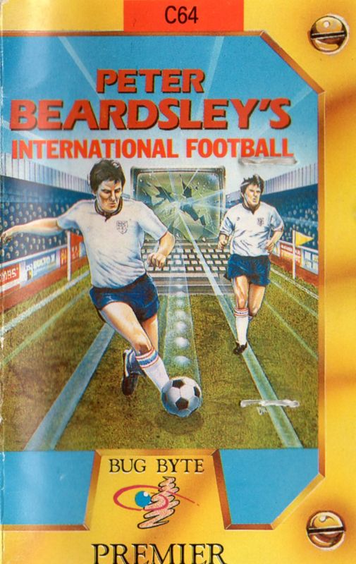Front Cover for Peter Beardsley's International Football (Commodore 64) (Bug Byte budget release)