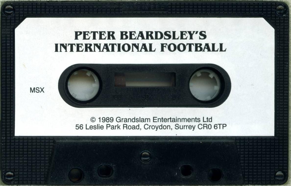 Media for Peter Beardsley's International Football (MSX)