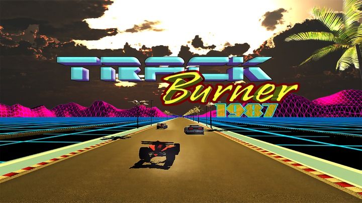 Front Cover for Track Burner 1987 (Android and Oculus Go) (Oculus store release)
