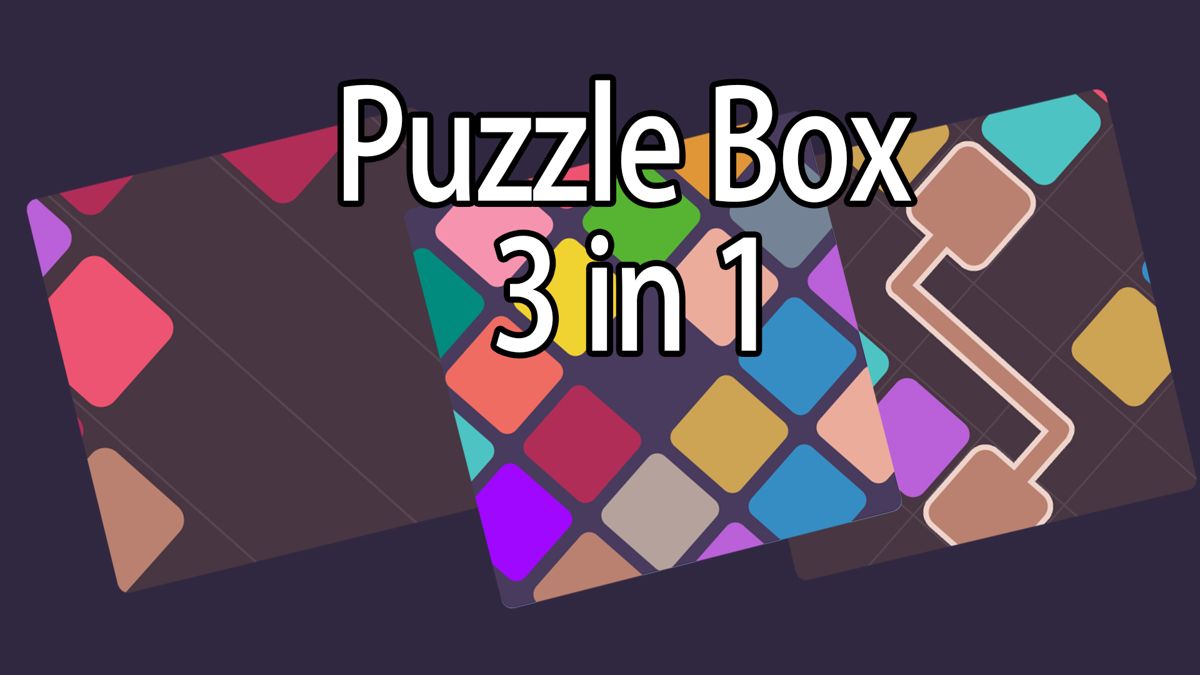 Front Cover for Puzzle Box 3 in 1 (Nintendo Switch) (download release)