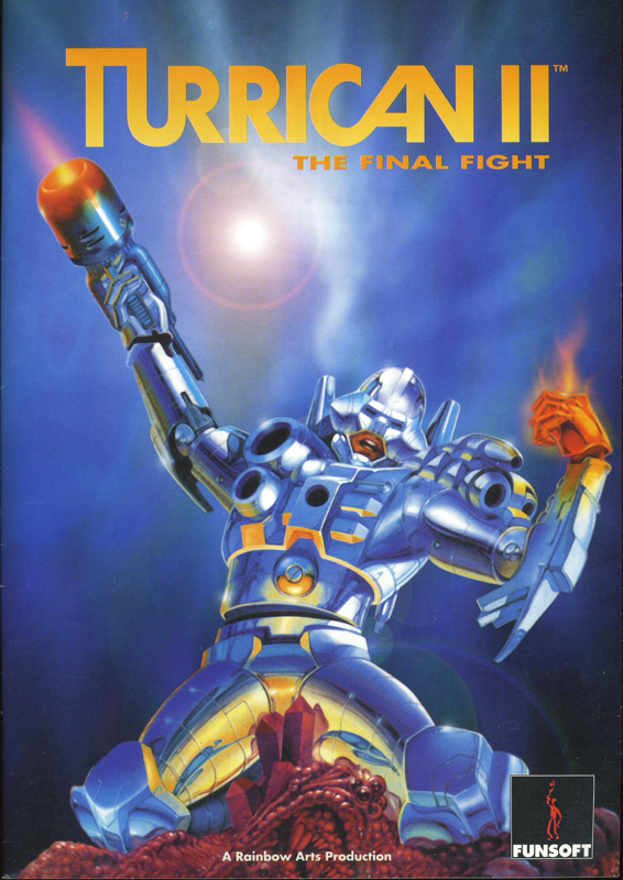 Manual for Turrican II: The Final Fight (DOS): Front