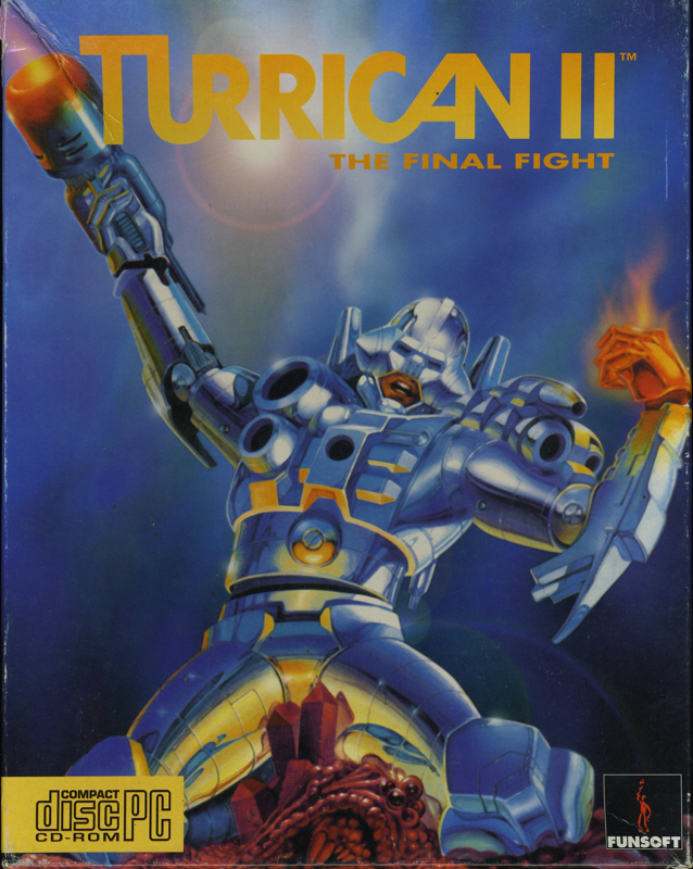 Front Cover for Turrican II: The Final Fight (DOS)