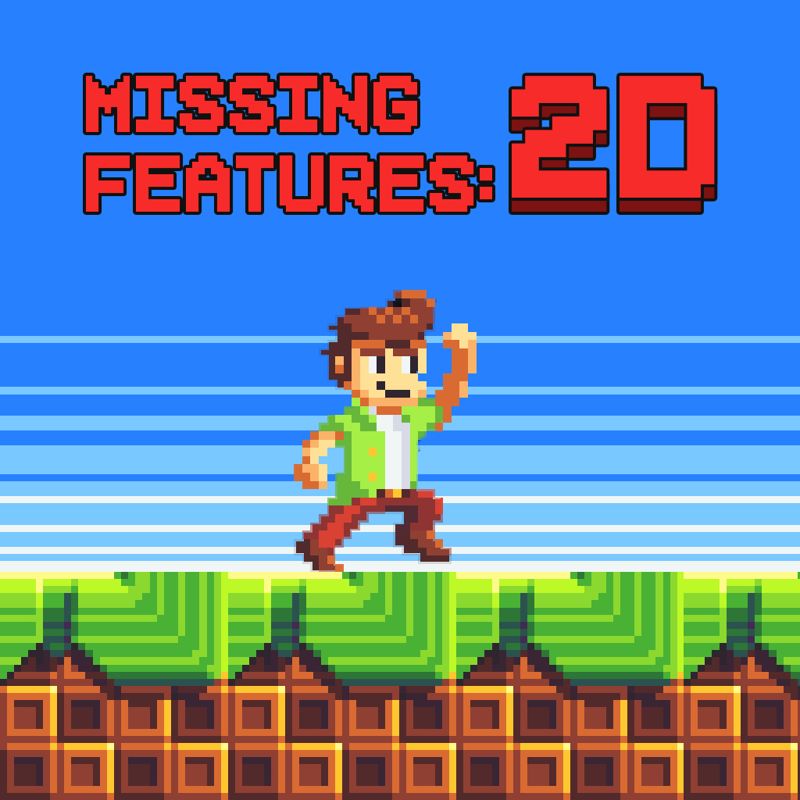 Front Cover for Missing Features: 2D (Nintendo Switch) (download release)