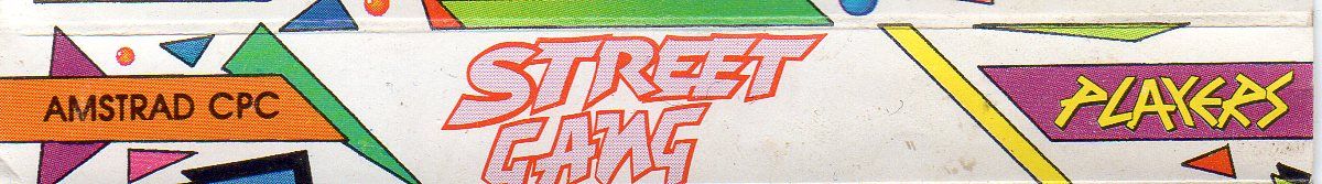 Spine/Sides for Street Gang (Amstrad CPC)
