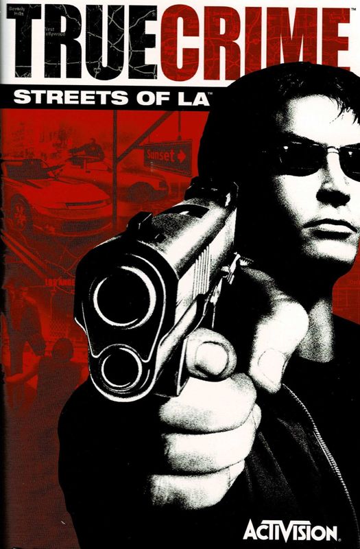 Manual for True Crime: Streets of LA (Windows): Front