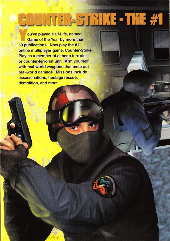 Counter-Strike: Condition Zero cover or packaging material - MobyGames