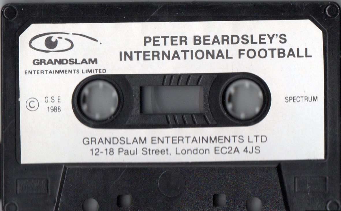 Media for Peter Beardsley's International Football (ZX Spectrum)