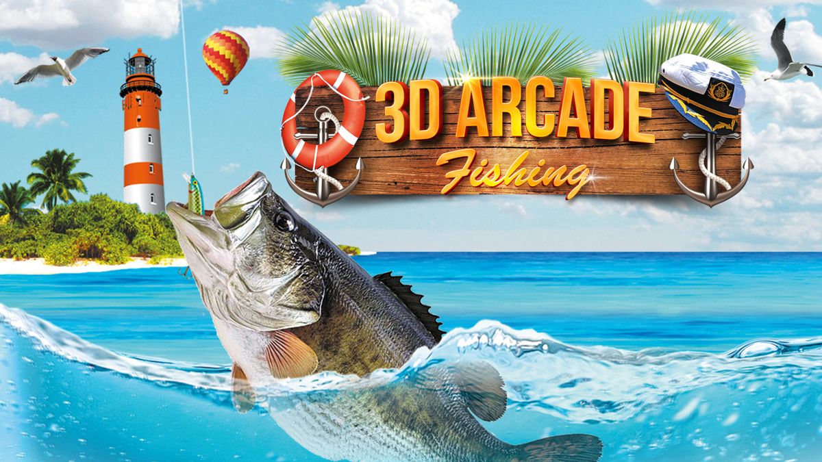 Front Cover for 3D Arcade Fishing (Nintendo Switch) (download release)