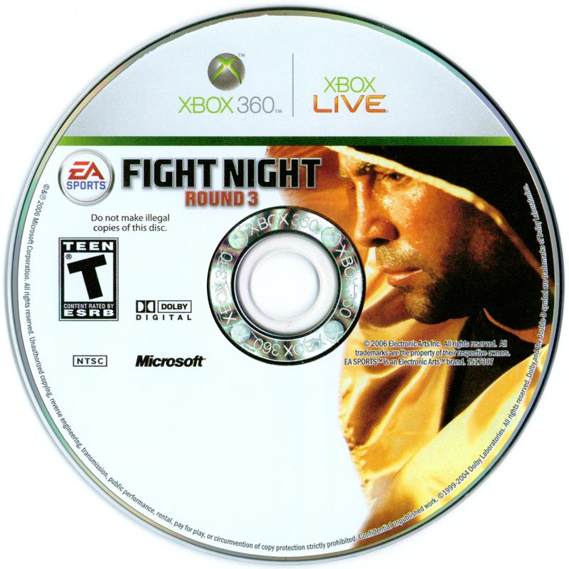 Fight Night Round 3 cover or packaging material - MobyGames