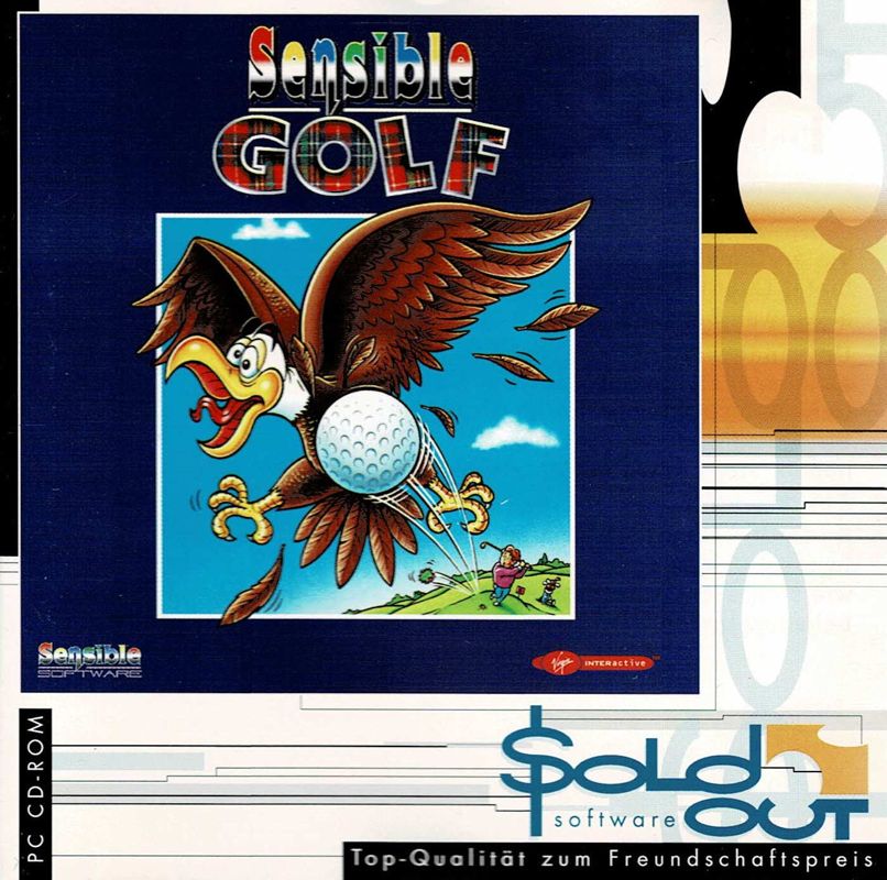 Front Cover for Sensible Golf (DOS) (Sold Out Software release)