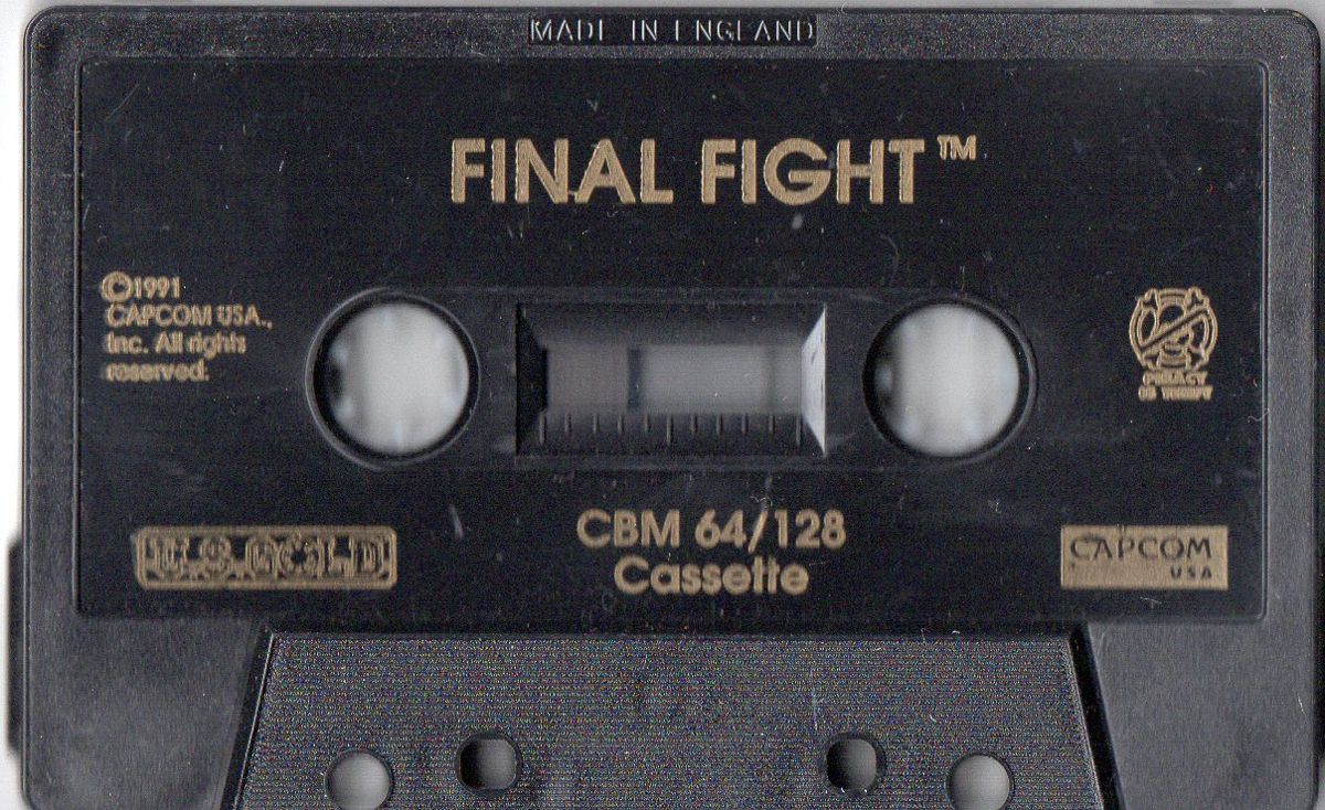 Media for Final Fight (Commodore 64)