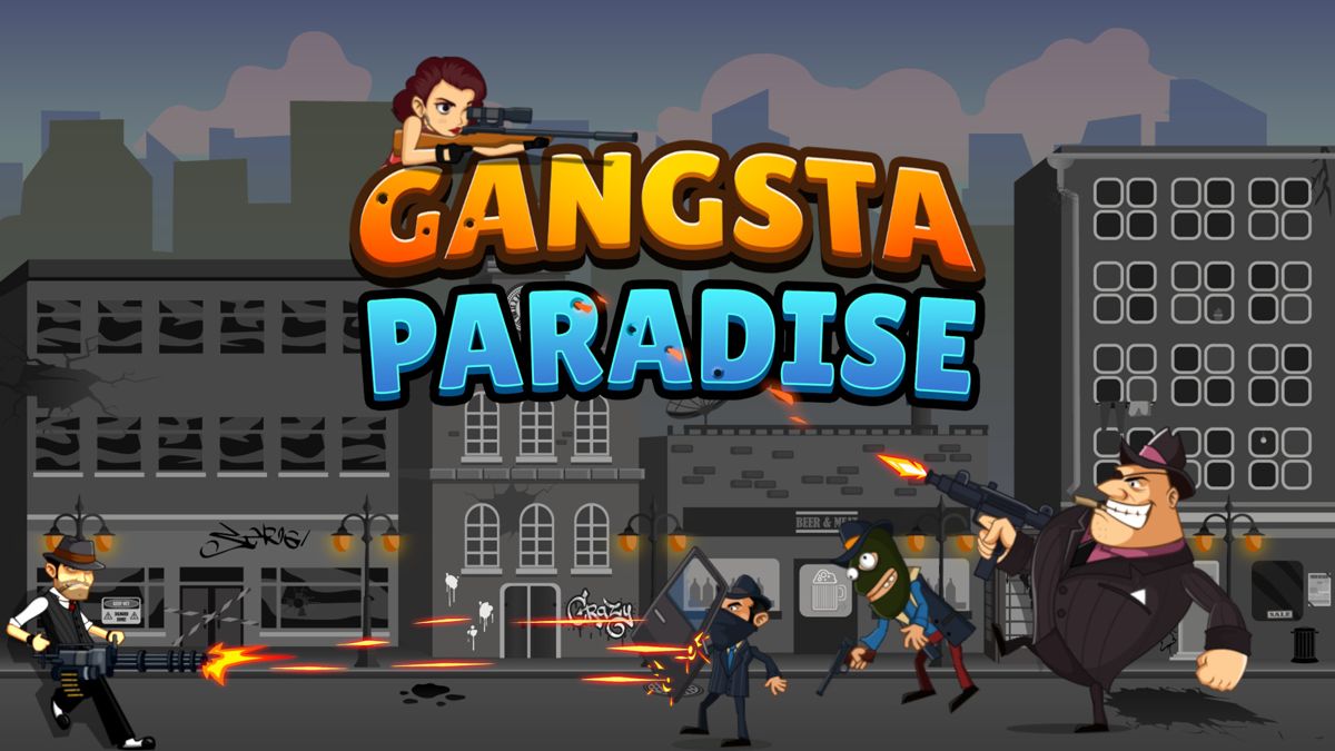 Front Cover for Gangsta Paradise (Nintendo Switch) (download release)