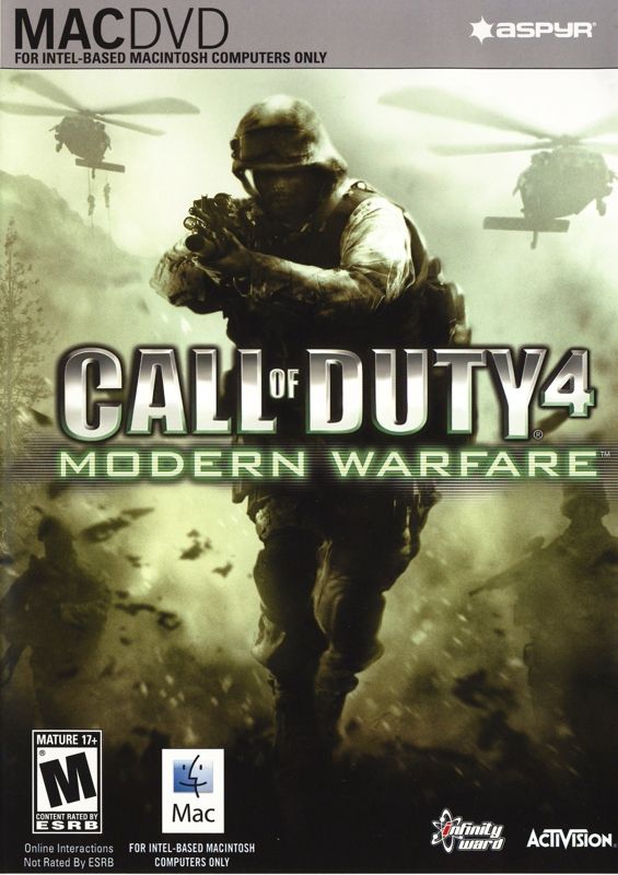 Front Cover for Call of Duty 4: Modern Warfare (Macintosh)