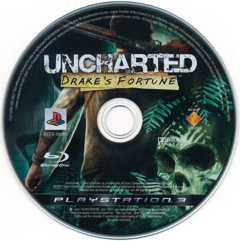 Media for Uncharted: Drake's Fortune (PlayStation 3)