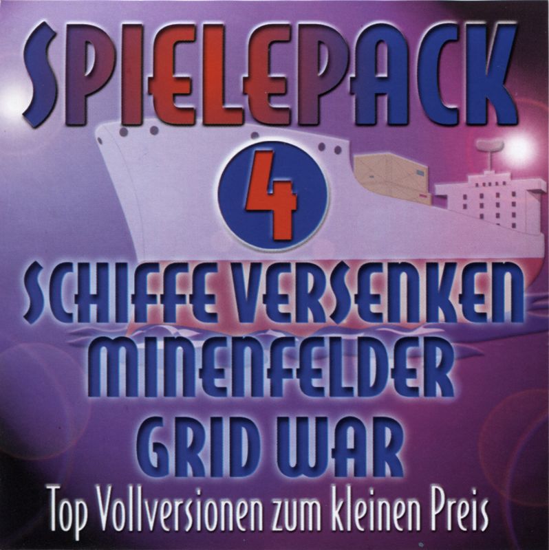Front Cover for Spielepack 4 (Windows 3.x)
