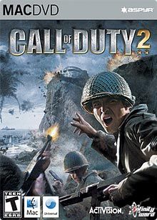 Front Cover for Call of Duty 2 (Macintosh) (GameAgent release)