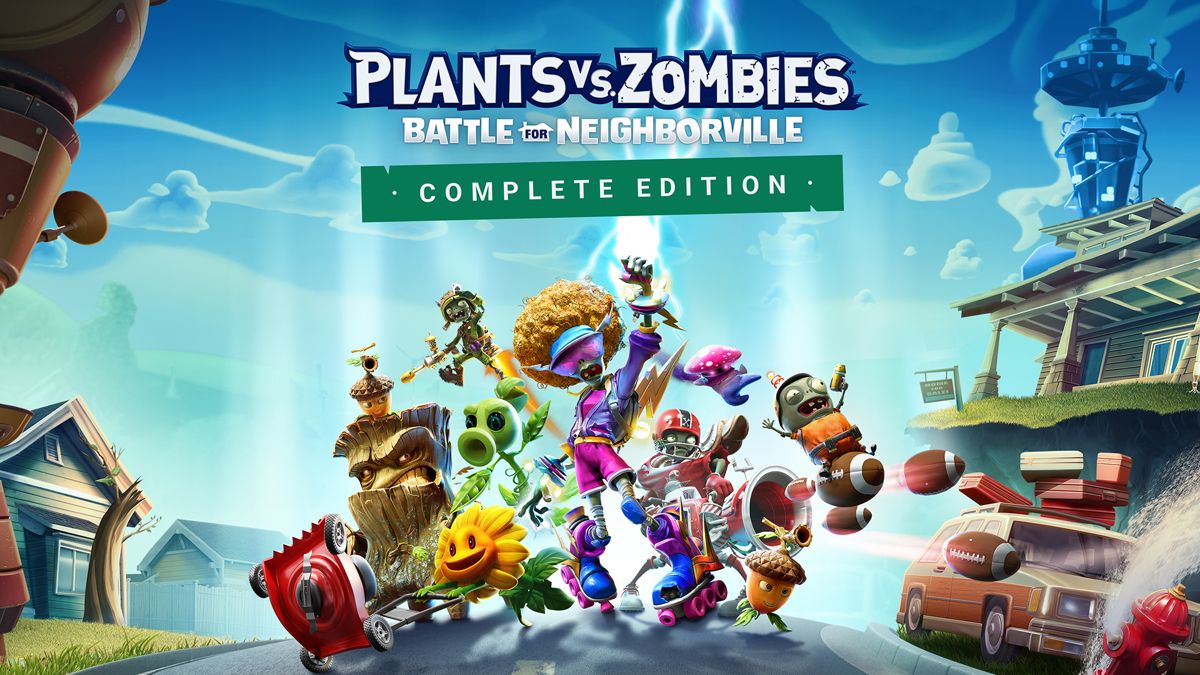 Front Cover for Plants vs. Zombies: Battle for Neighborville (Complete Edition) (Nintendo Switch) (download release)