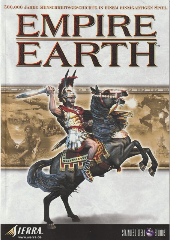 Manual for Empire Earth (Limited Collector's Edition) (Windows): Front