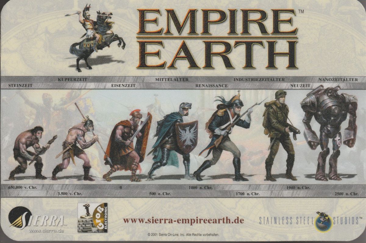 Extras for Empire Earth (Limited Collector's Edition) (Windows): Mousepad