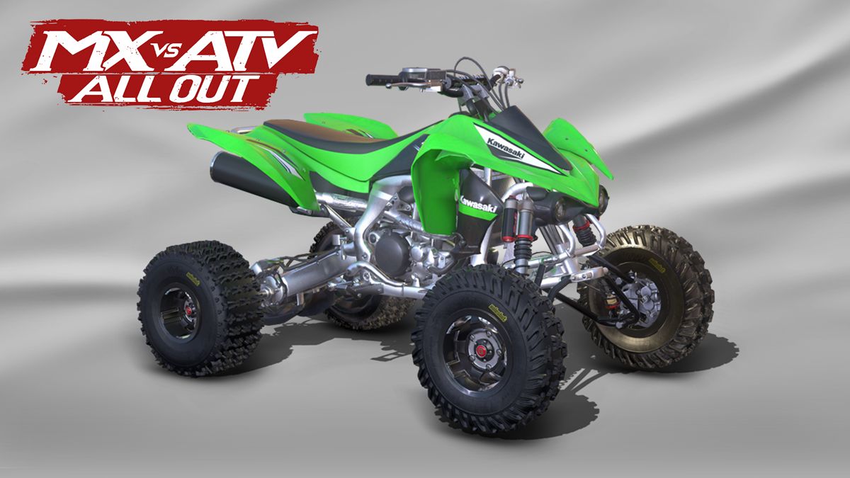Front Cover for MX vs ATV All Out: 2011 Kawasaki KFX450R (Nintendo Switch) (download release)