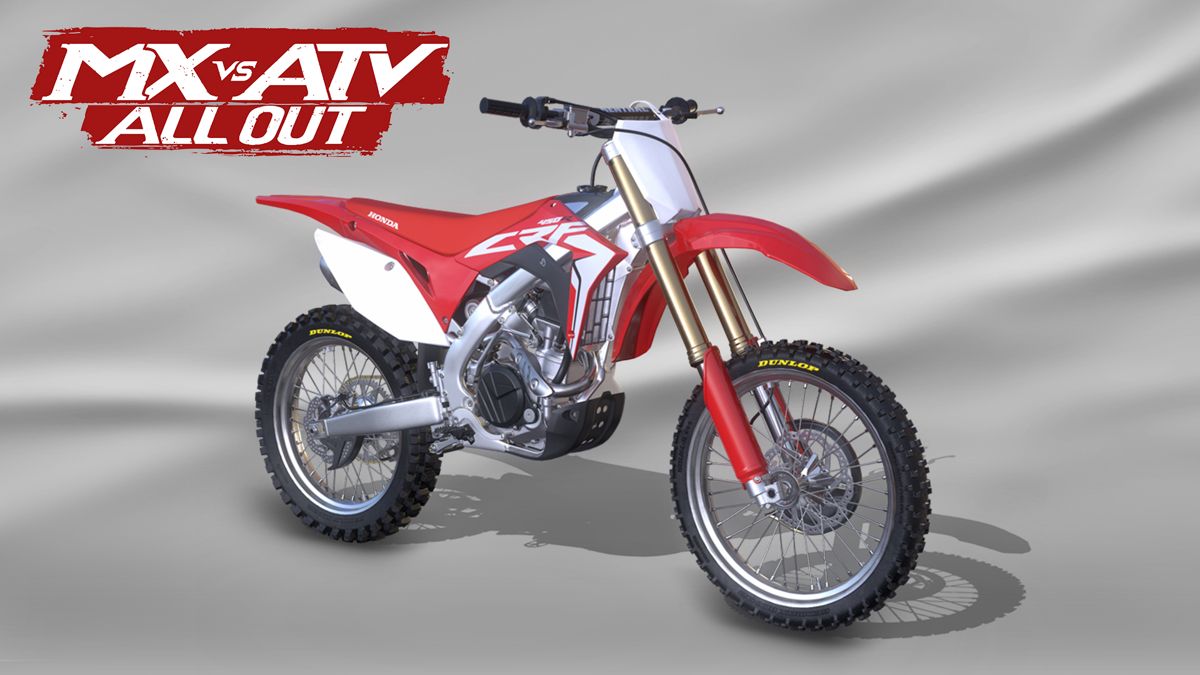 Front Cover for MX vs ATV All Out: 2017 Honda CRF 450R (Nintendo Switch) (download release)