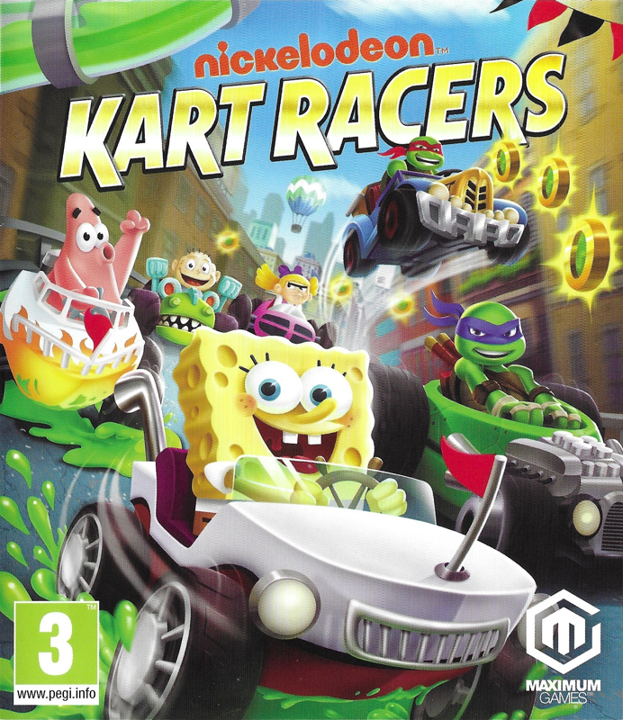 Front Cover for Nickelodeon Kart Racers (Xbox One)
