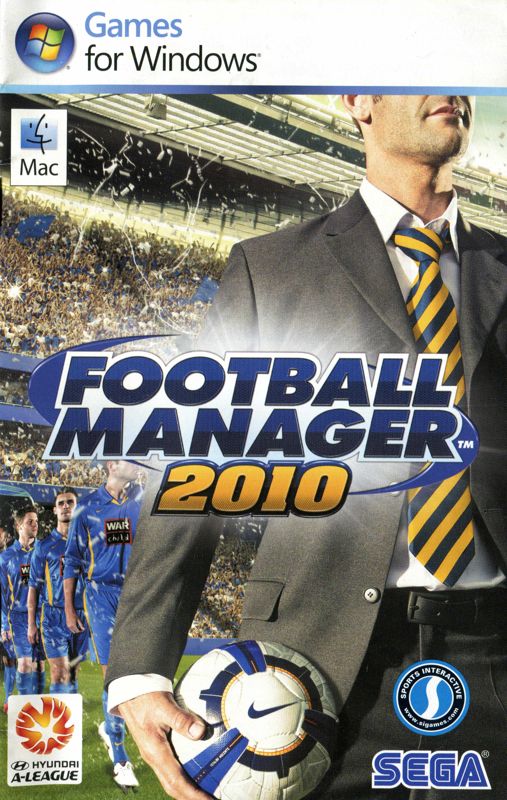 Manual for Football Manager 2010 (Windows): Front
