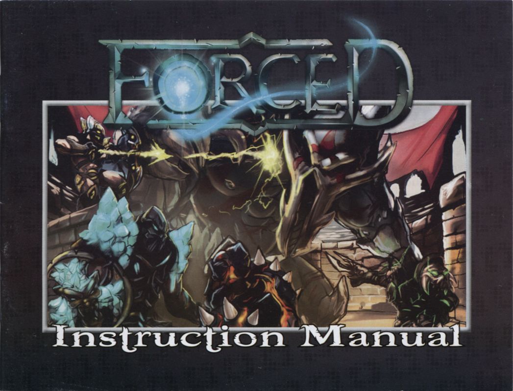 Manual for Forced (Linux and Macintosh and Windows): Front
