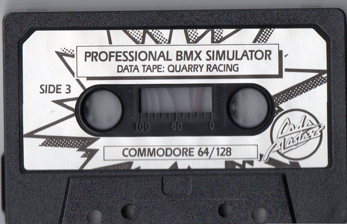 Media for Professional BMX Simulator (Commodore 64): Cassette 2