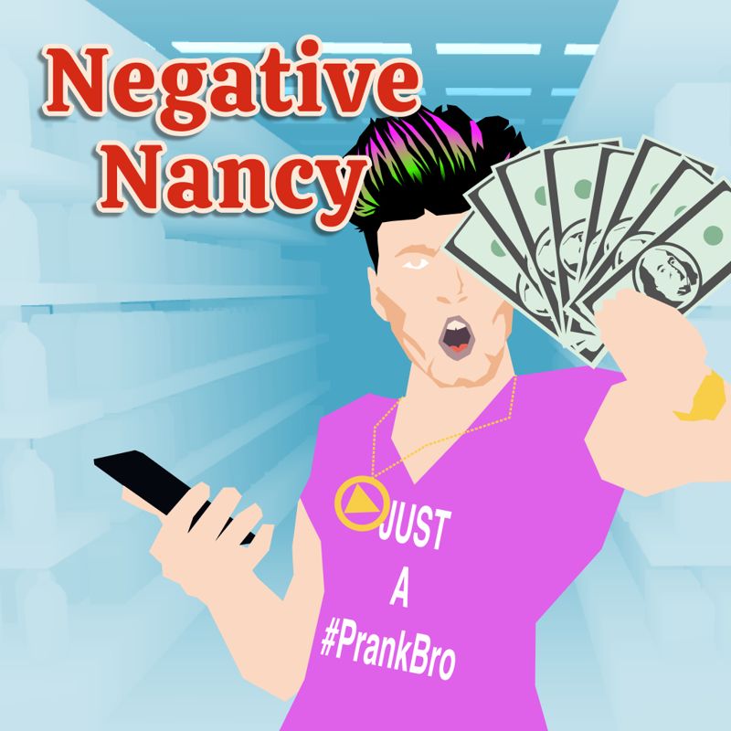 Front Cover for Negative Nancy (Nintendo Switch) (download release)