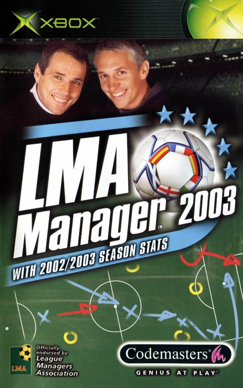 Manual for LMA Manager 2003 (Xbox): Front