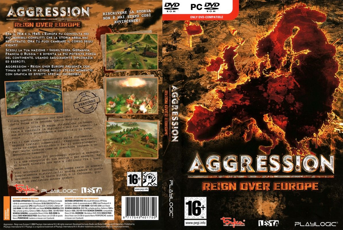 Full Cover for Aggression: Reign over Europe (Windows)