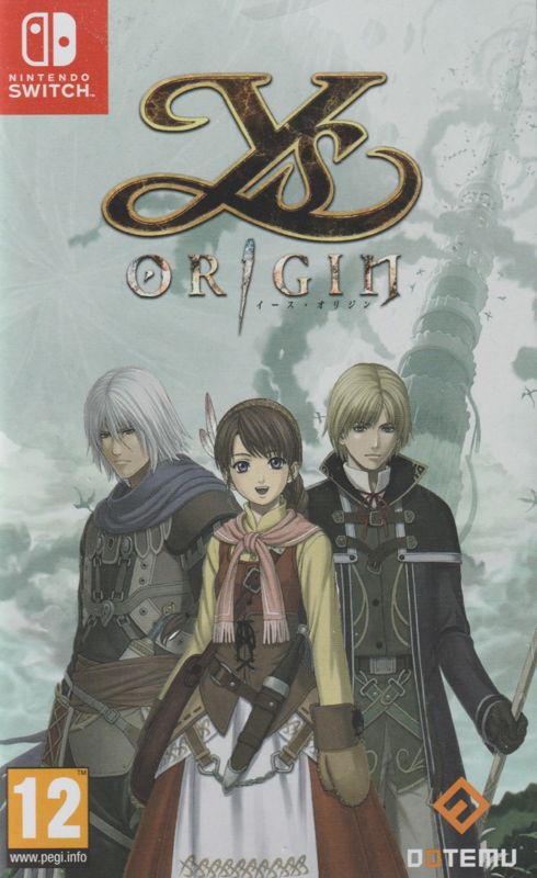 Other for Ys: Origin (Collector's Edition) (Nintendo Switch) (Sleeved Cardboard Box): Keep Case - Front